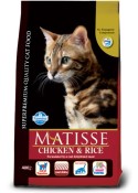Natural And Delicious-Matisse Cat Dry-Chicken Rice Adult 1.5kg